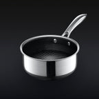 Hybrid Saucepan With Lid, 2-Qt
