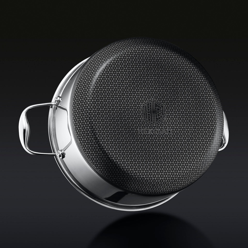 Hybrid Stock Pot With Lid, 8-Qt